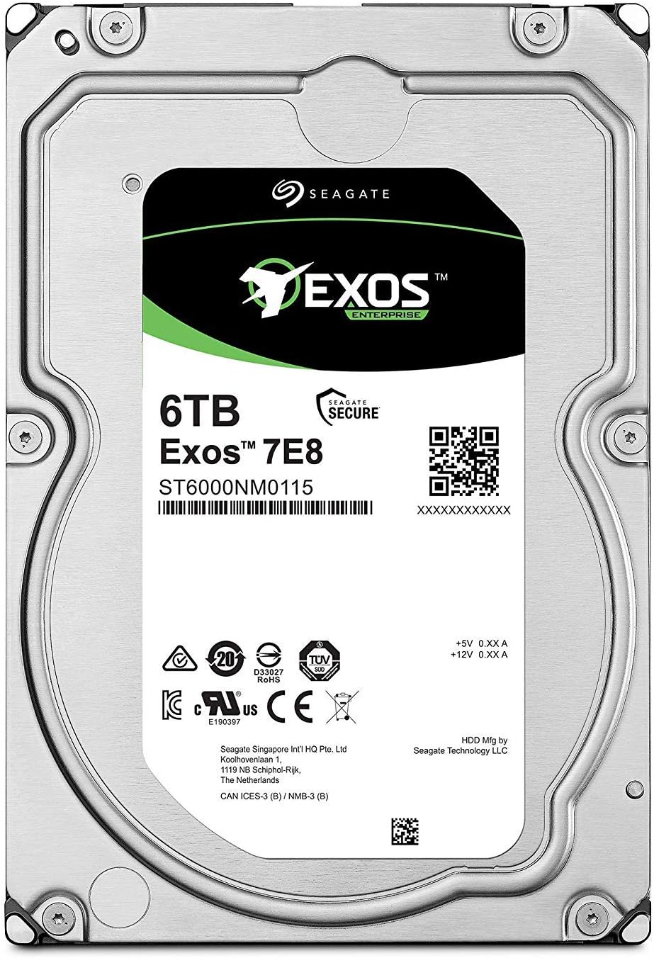 6TB 512e SATA 256MB Cache 3.5-Inch Enterprise Hard Drive (Renewed) S880846