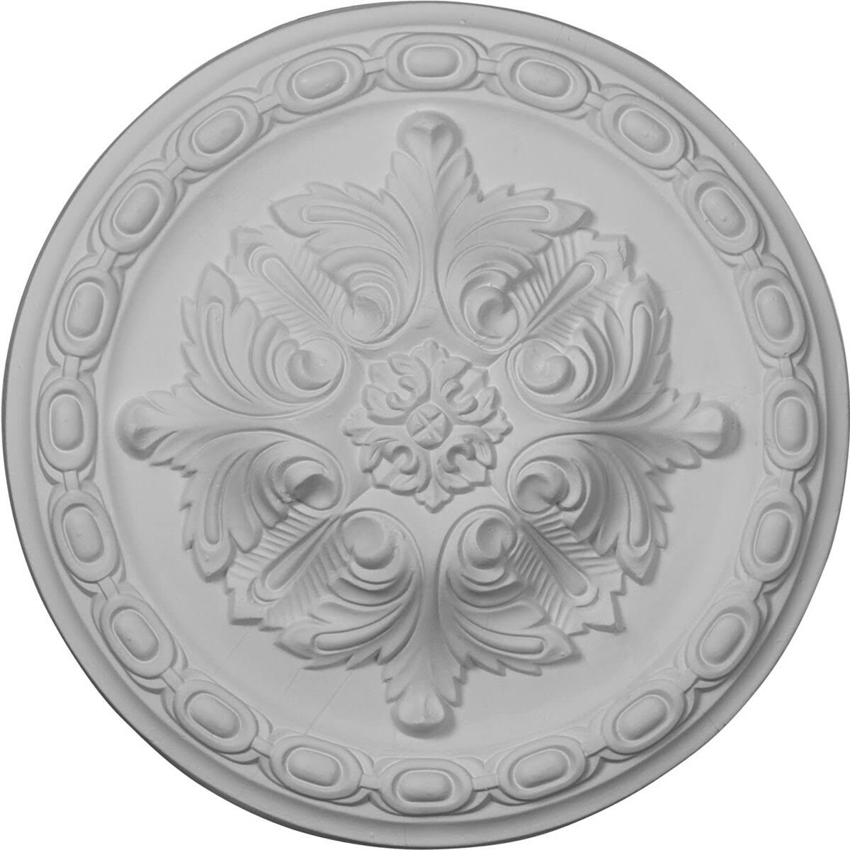 Hand-Painted Bronze Blue Patina Ceiling Medallion H828
