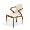 Walnut Cream Dining Chair F44236