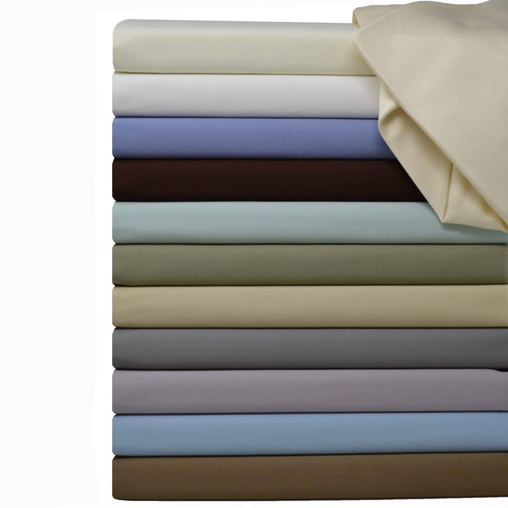 Fitted Sheet Only Cotton Solid 600TC California King H337