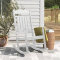 White Classic Rocking Chair J662
