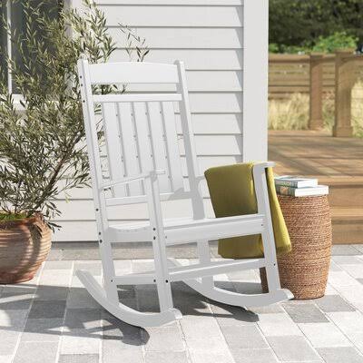 White Classic Rocking Chair J662