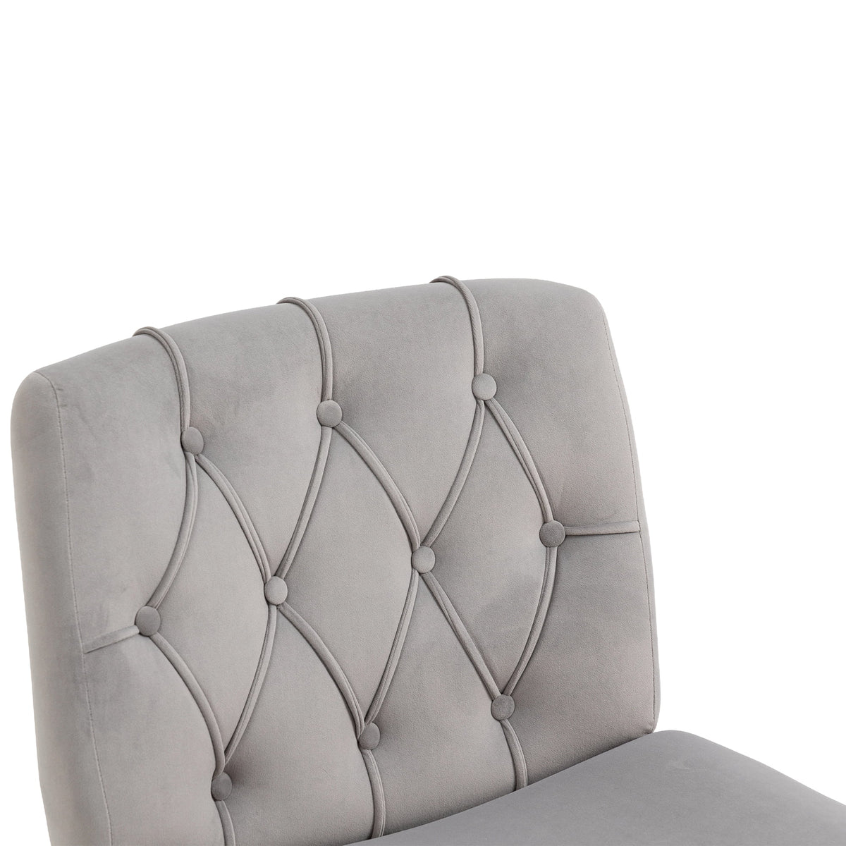 Armless Adjustable Swivel Desk Chair G833