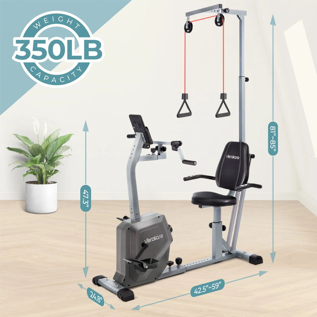 Recumbent Bike with Arm & Hand Exercisers Q3312