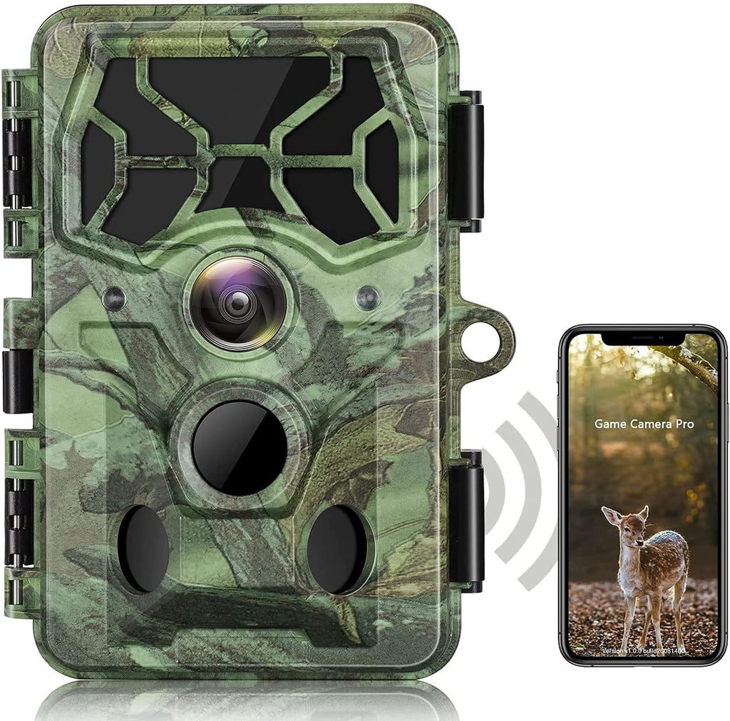4K Native 30MP WiFi Bluetooth Trail Camera with Night Vision E526