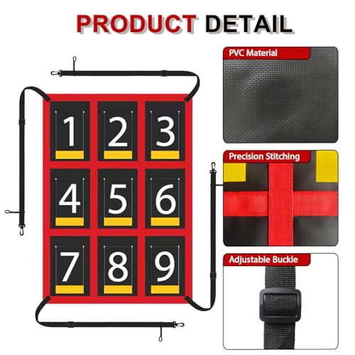 Adjustable Baseball Softball Strike Zone Target Net 19x27 in U764931