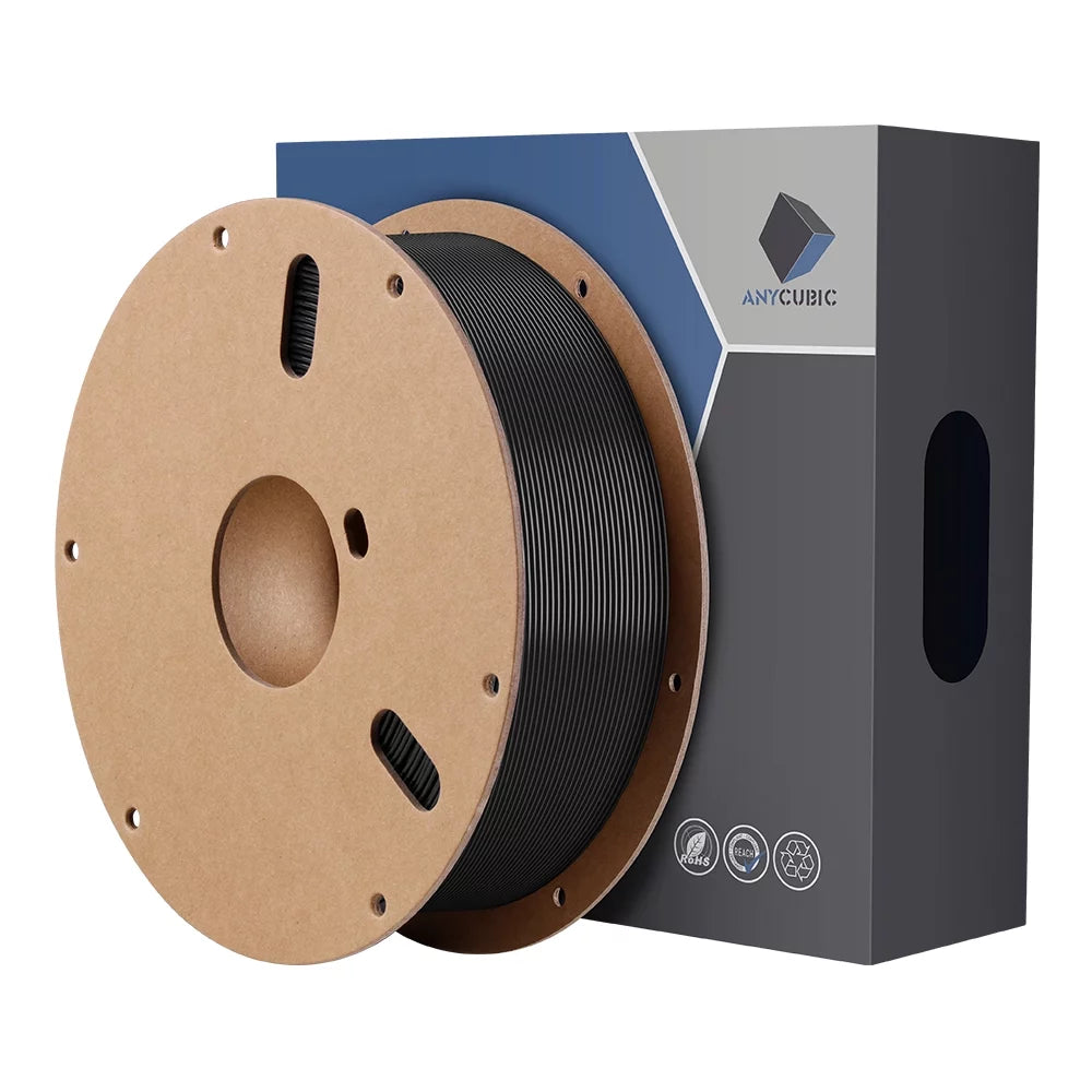 High Speed PLA 3D Printer Filament 1KG Black D4264