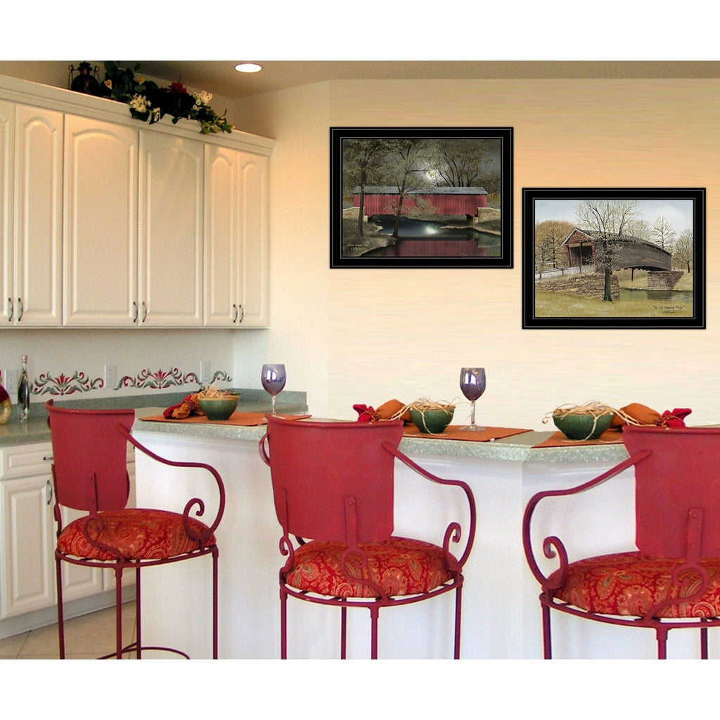 Black Frame 2-Piece Vignette Y896