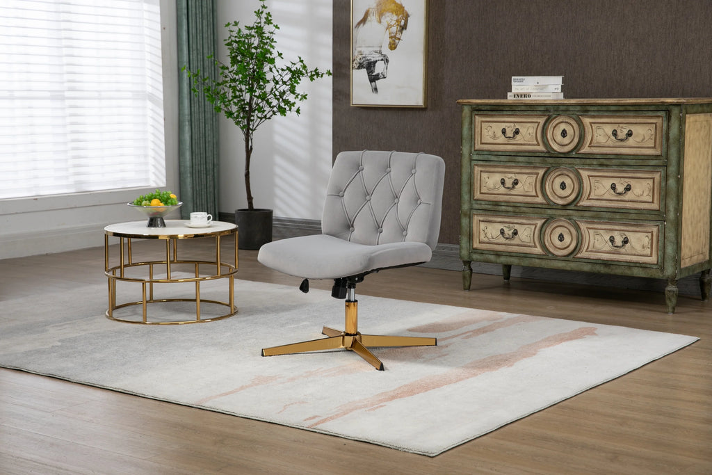 Armless Adjustable Swivel Desk Chair G833
