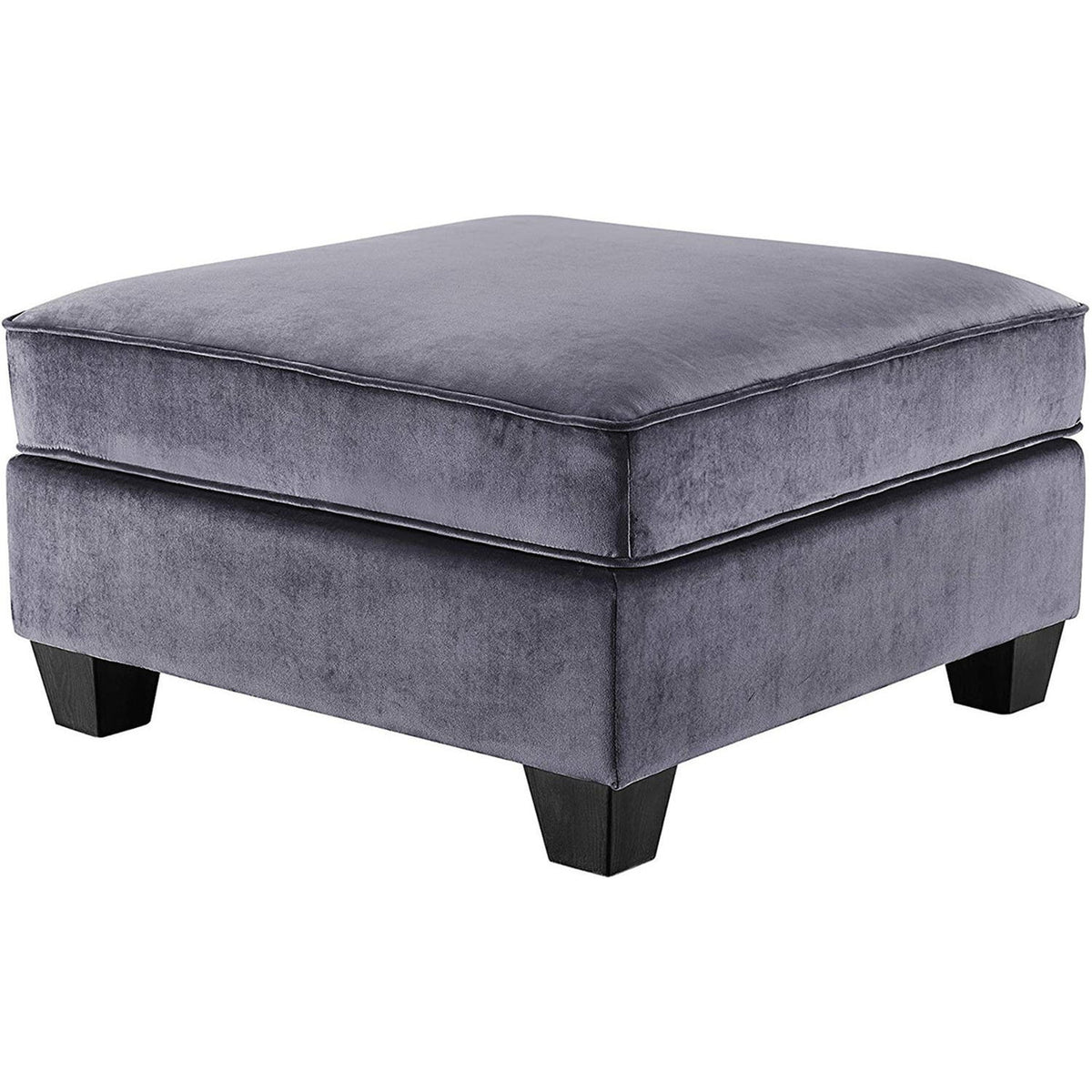 Gray Velvet 8Pc Modular Sectional Sofa I184