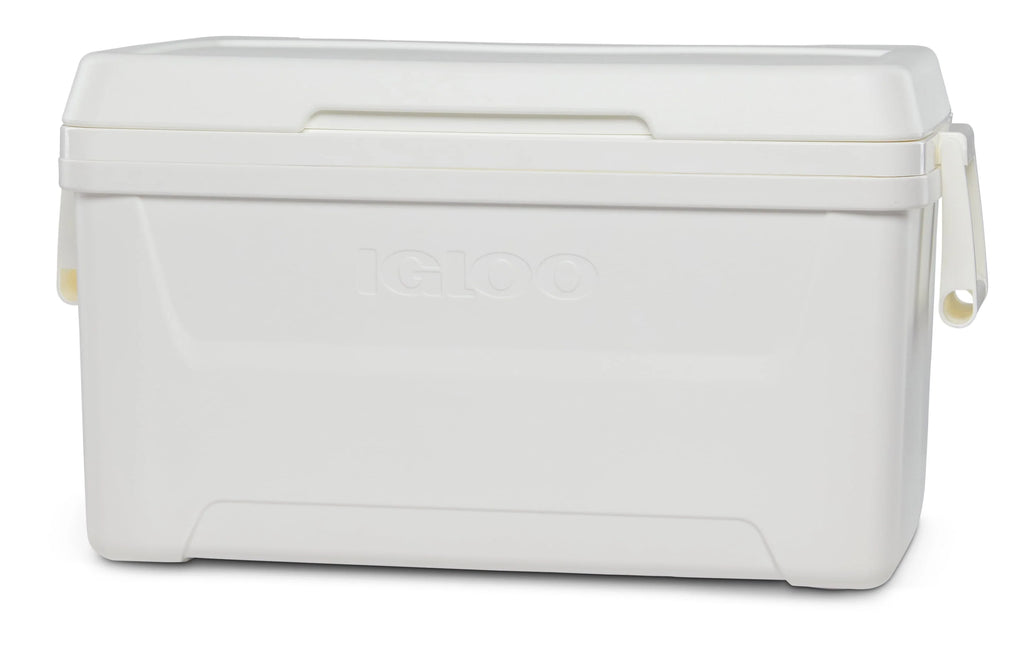 48 QT White Hard Sided Ice Chest Cooler G51885