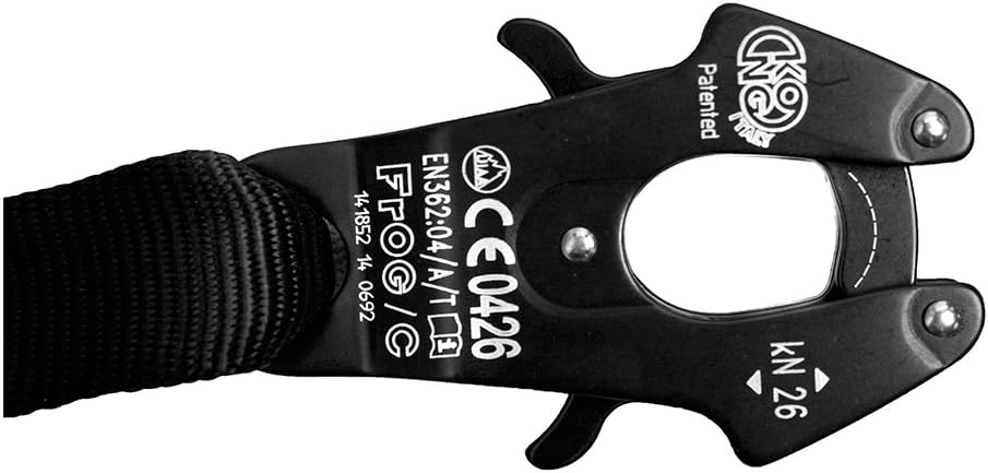 Black 23kN Retention Lanyard with Snap Hook G540035