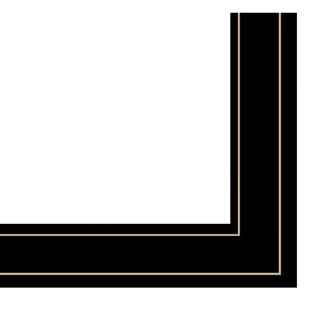 Black Frame 2-Piece Vignette Y896