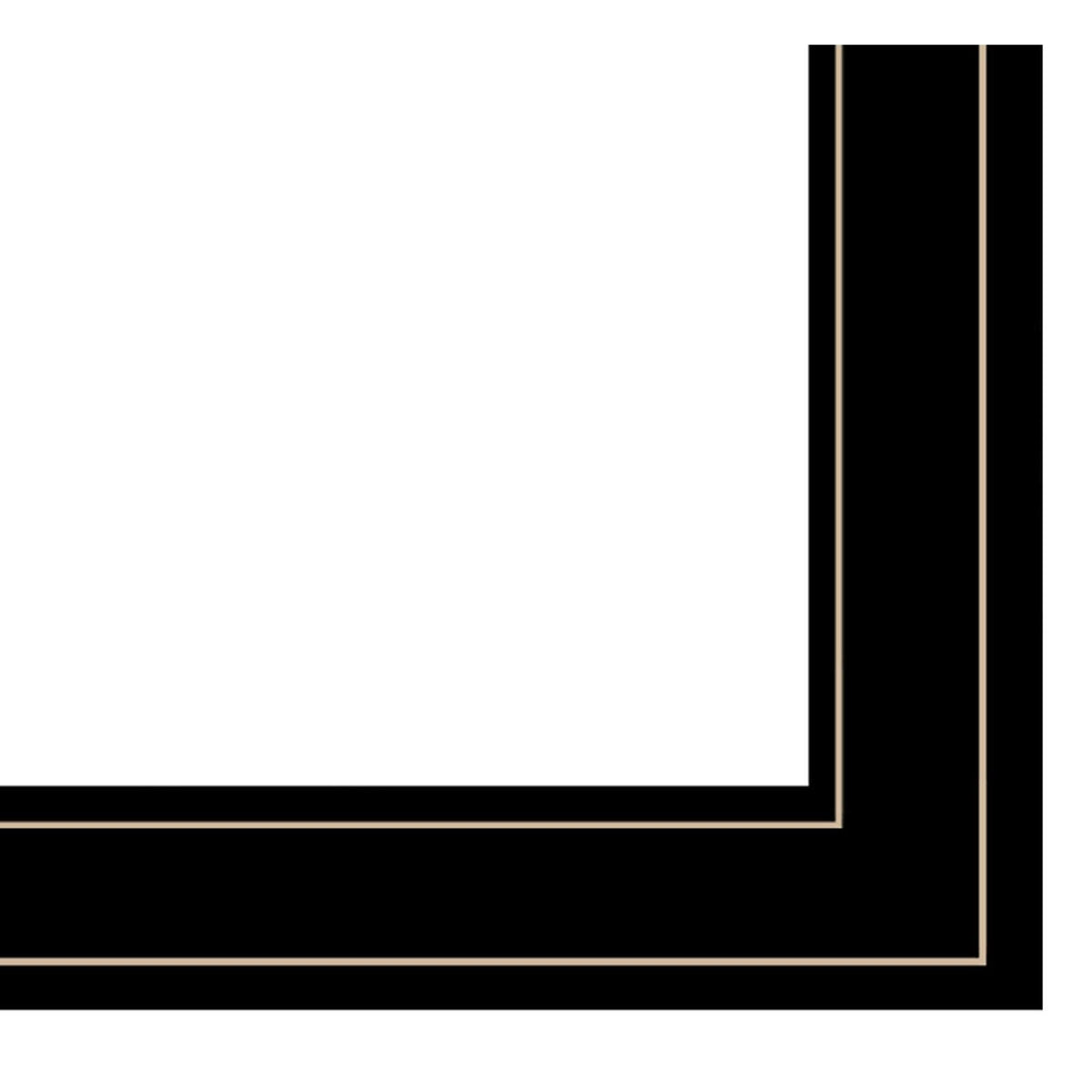 Black Frame 2-Piece Vignette Y896