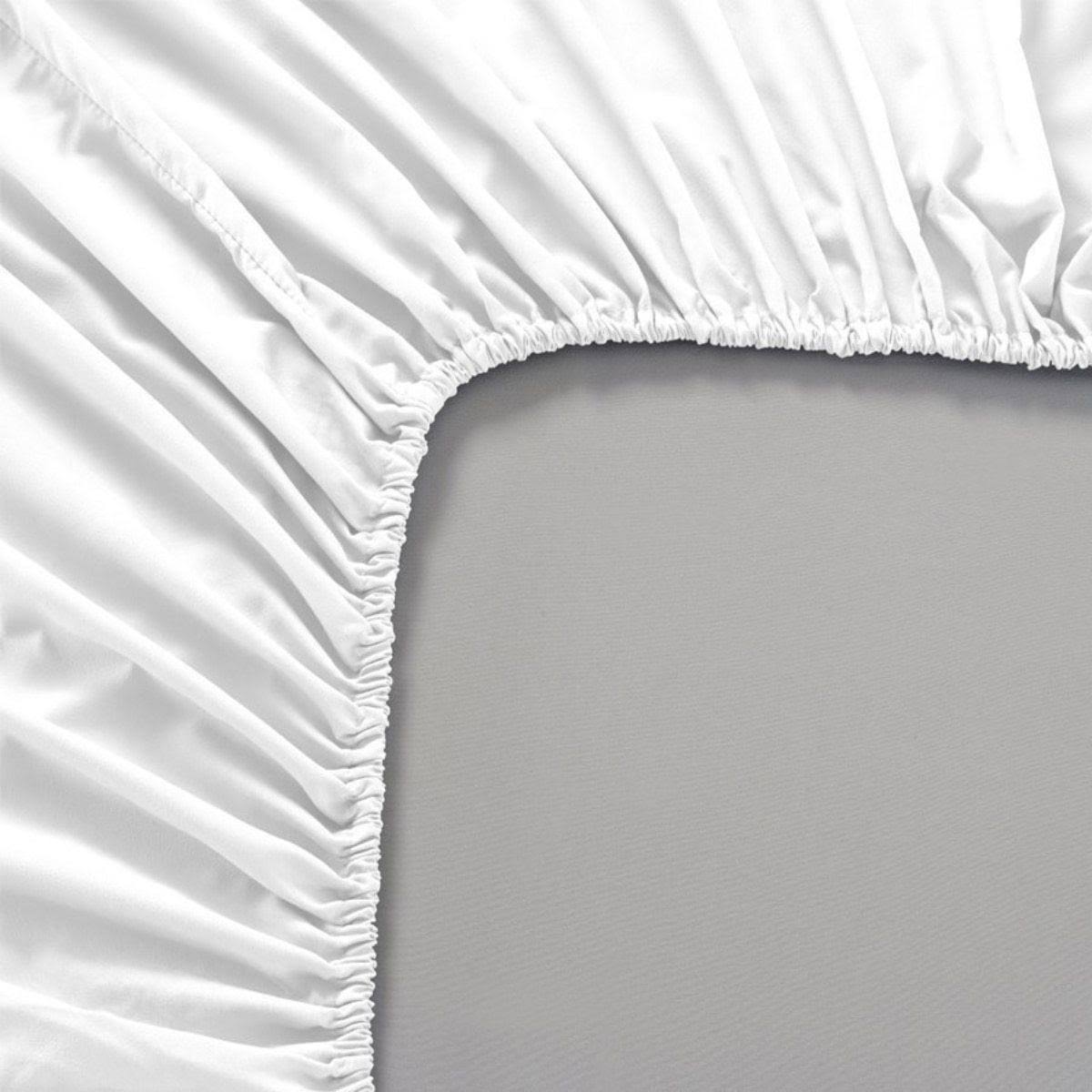Fitted Sheet Only Cotton Solid 600TC California King H337