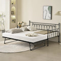 Twin Steel Metal Daybed With Pop-Up Trundle Y943186