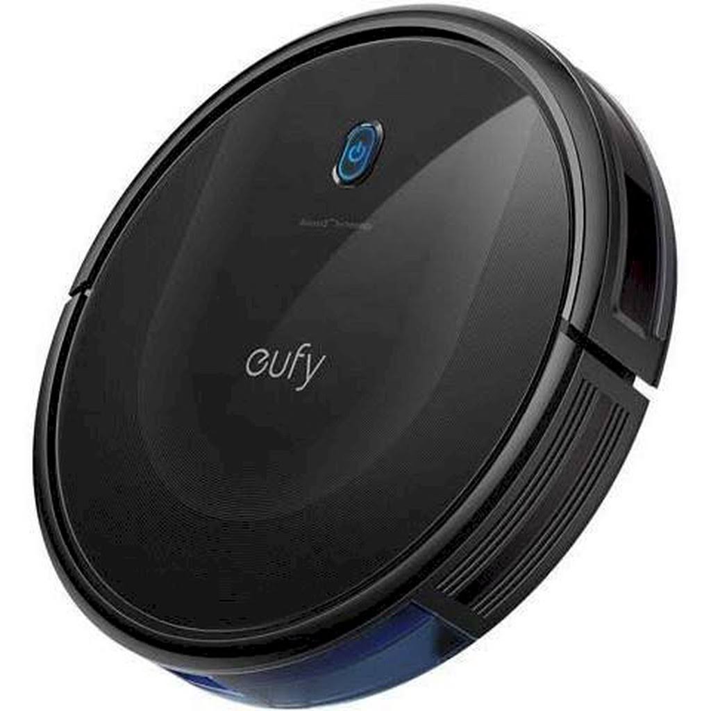 Black Super-Thin Robot Vacuum Cleaner B68273