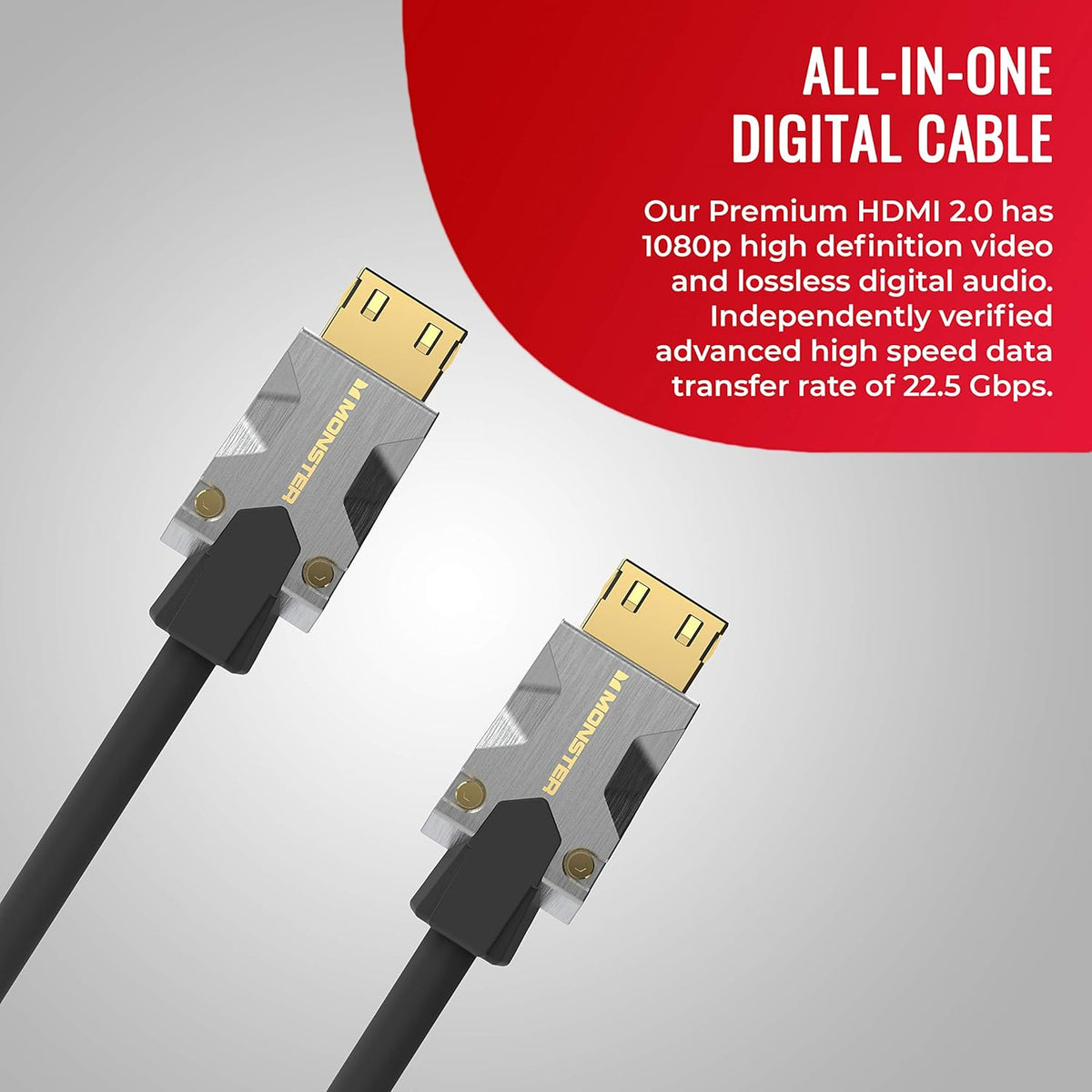 Certified Premium Ultra High Speed HDMI Cable - 2.0 4K 60Hz - 5 Meters G704452