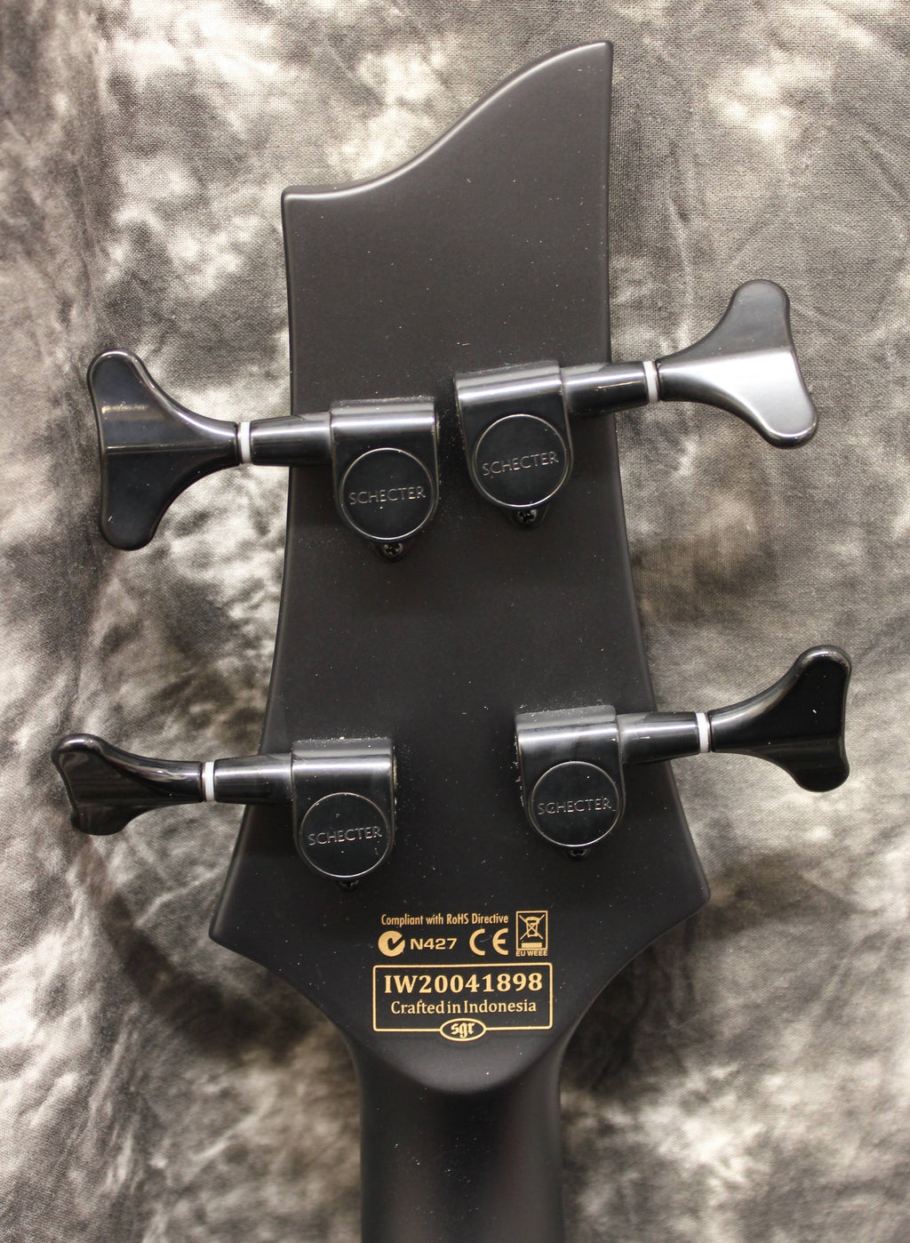 Satin Black 4 Bass Guitar W1481