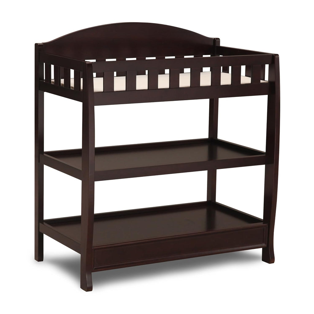 White Infant Changing Table with Pad L37709