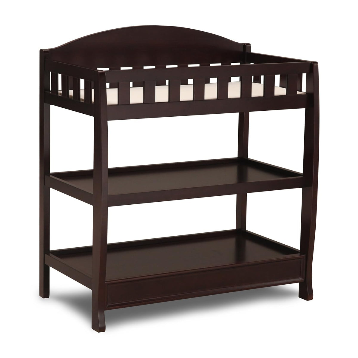 White Infant Changing Table with Pad L37709