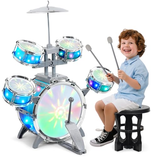 Kids Drum Set with 5 Pcs Drums E928