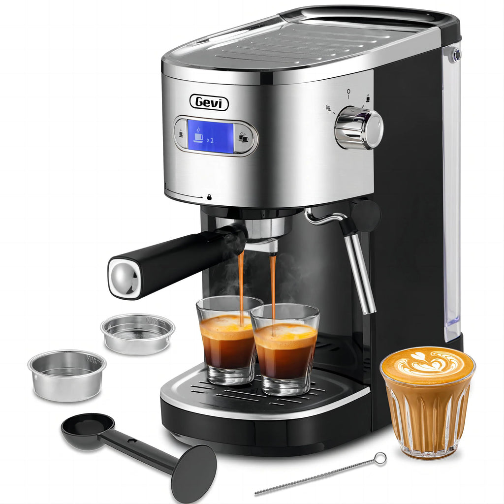 20 Bar Automatic Espresso Machine with Milk Frother S16302