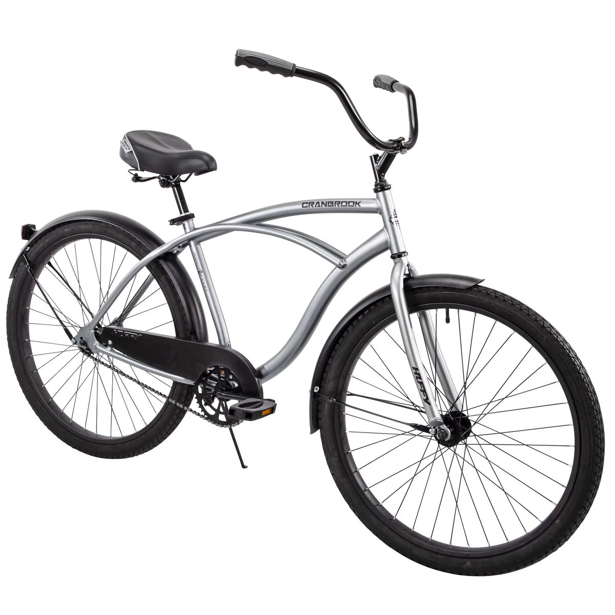 26 Men's Cruiser Bike Silver J2025
