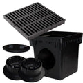 9x22 Catch Basin Kit with Black Grate P77189