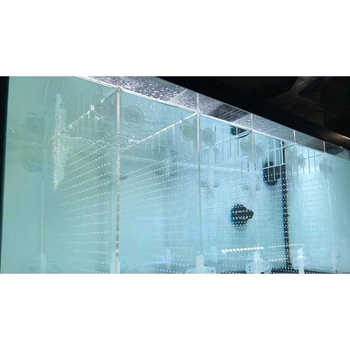 Acrylic Aquarium Divider Kit with Suction Cups B434715