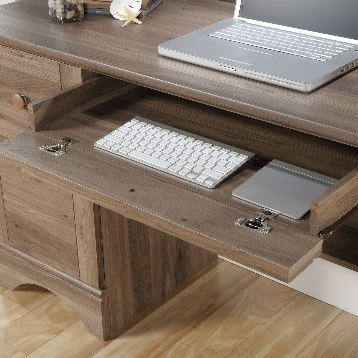 Salt Oak Computer Desk J153785