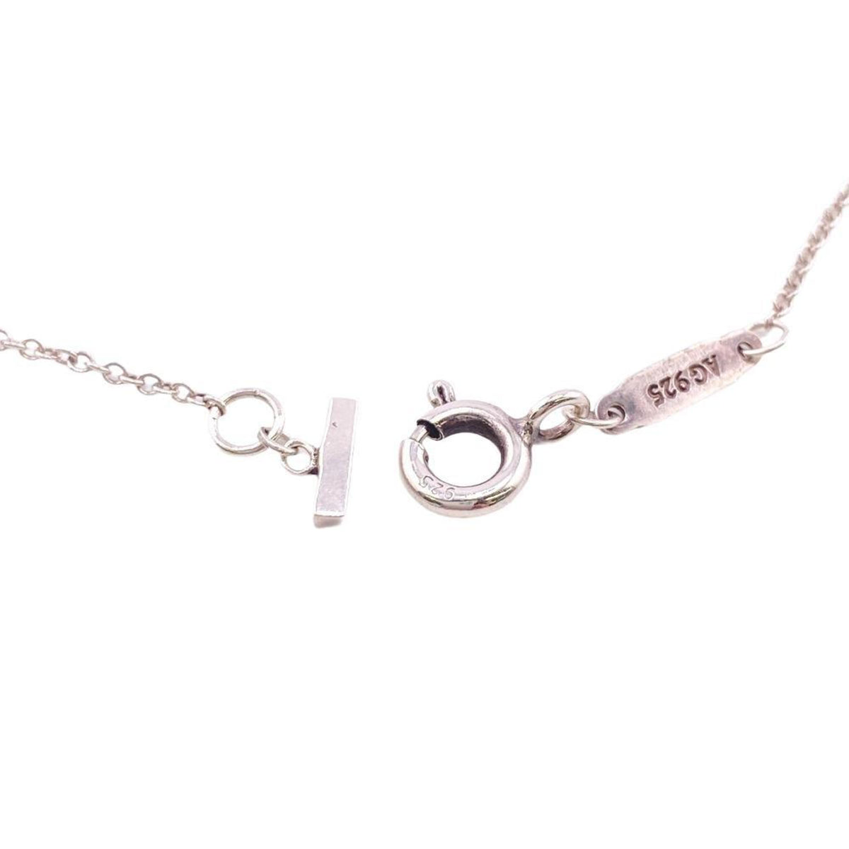 Tiffany T Smile 925 Silver Necklace P24102