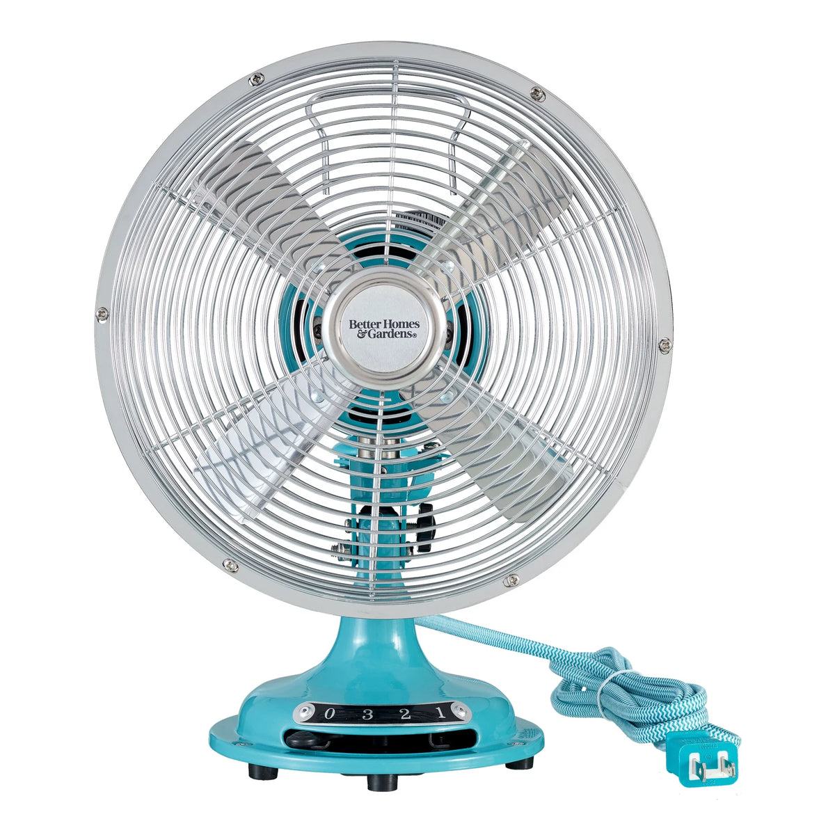 8 inch 3-Speed Metal Oscillation Table Fan O49853