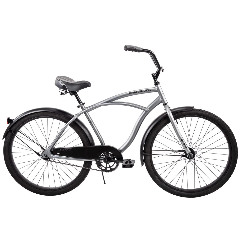 26 Men's Cruiser Bike Silver J2025