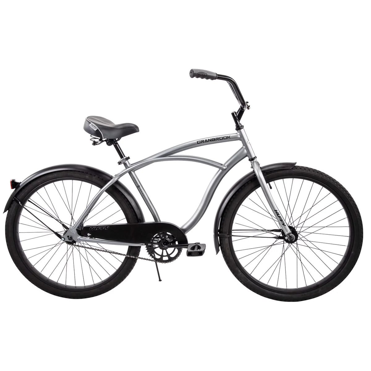 26 Men's Cruiser Bike Silver J2025
