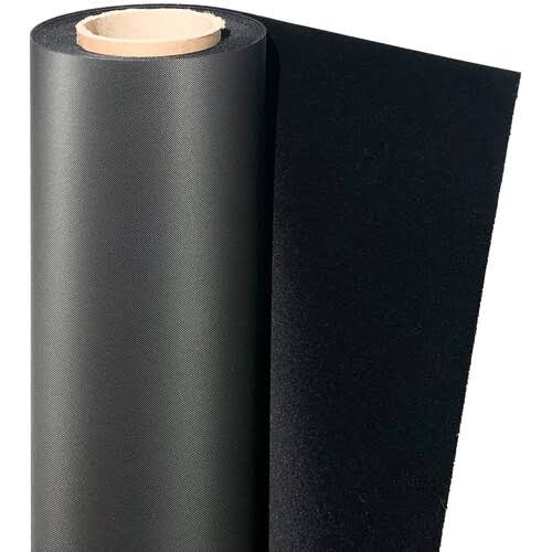 Midnight Black Velvetine Paper Background T587