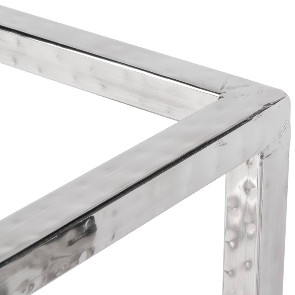 Hammered Stainless Steel Frame Riser Set B276864