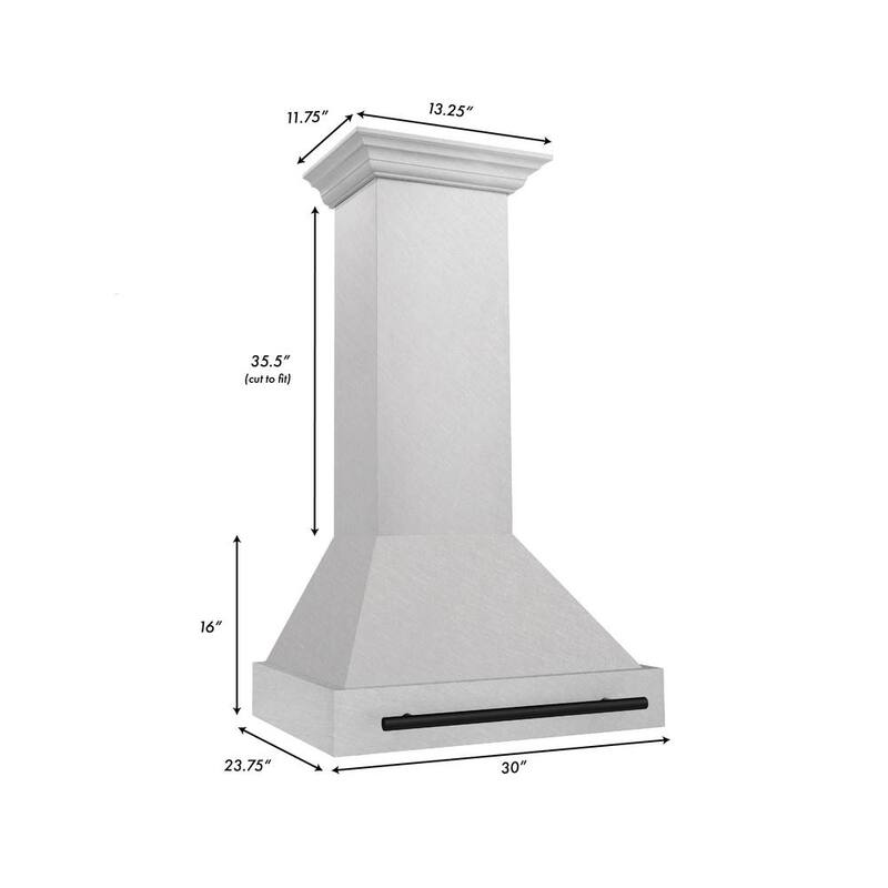 30 in. 400 CFM Wall Mount Range Hood Q798