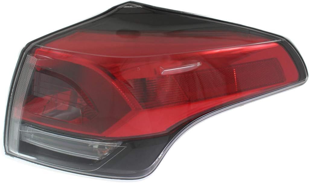 Outer Tail Light Assembly Passenger Side Halogen Type F748