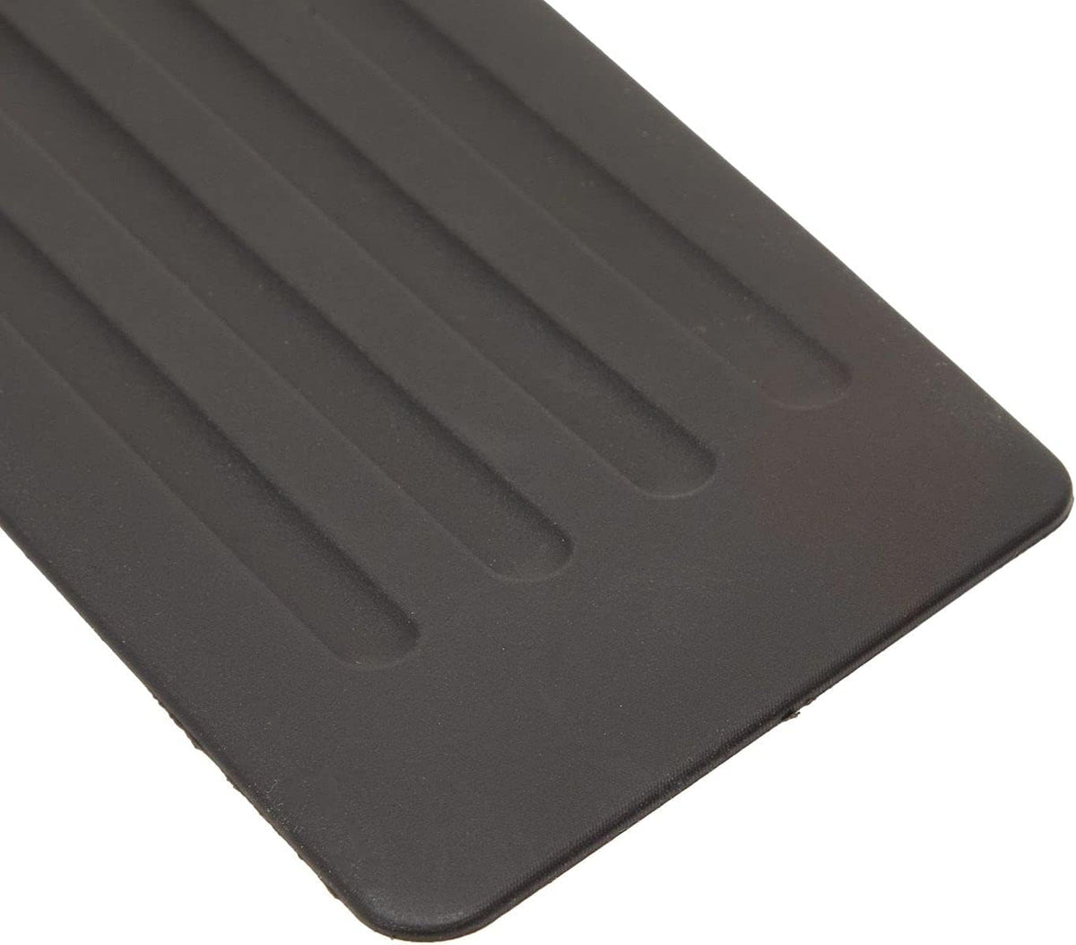 Black Rubber Rear Bumper Protector Trim Guard, 35 in, Pack of 2 J65864