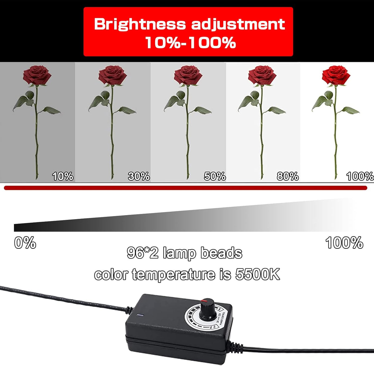 16"/40cm Portable Photo Studio Light Box with 6 Color Backdrops and 3 Light Filter Pack of 2 B7291
