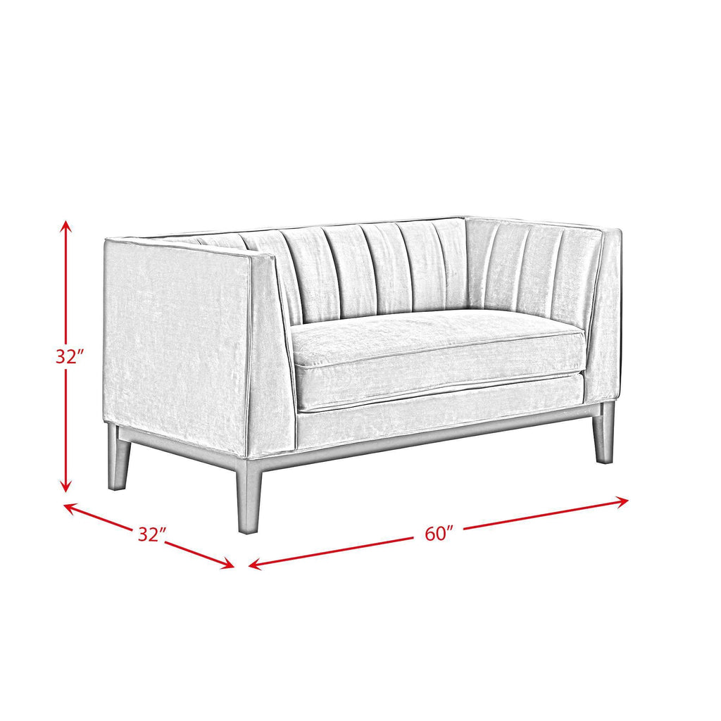 Green Loveseat D3986