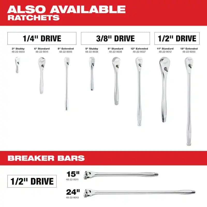 1/4 in. Drive SAE Ratchet and Socket Mechanics Tool Set (26-Piece) K5881