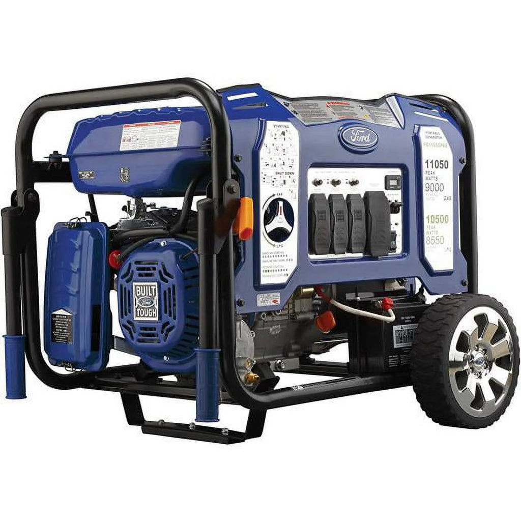 11050W Dual Fuel Portable Electric Start Generator V702167